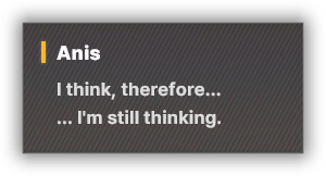 Speech Bubble Example